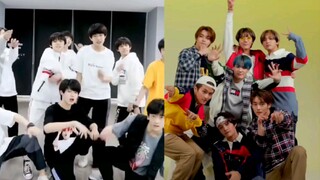 TF Family vs NCT on the same screen relay, what is it...