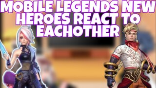 MOBILE LEGENDS NEW HEROES REACT TO TIKTOK MLBB (YIN X MELISSA)