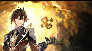 Genshin Impact 300 explosive damage Zhongli is coming, and the Rock King will take you to sweep thro