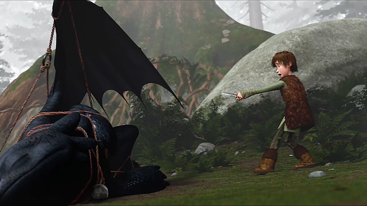 How to Train Your Dragon / Toothless / HD 60 FPS
