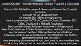 Adeel Chowdhry – Internet Millionaire Program + Update 1 Download Course Download