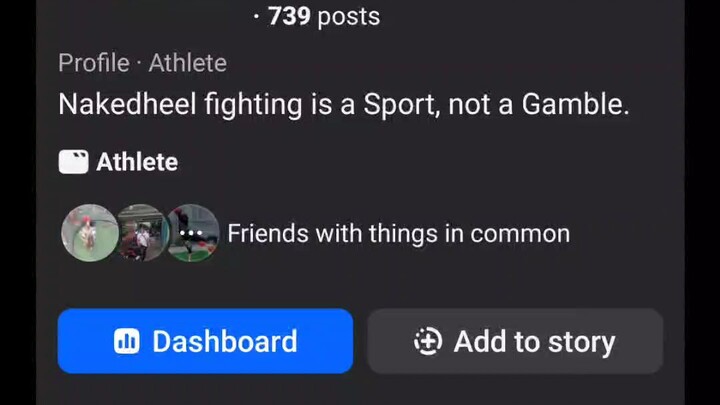 My Facebook profile.