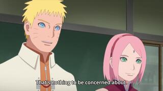 Sakura teaches medical ninjutsu in Sarada and visits Shizune