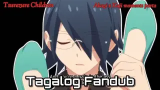 Tsurezure children My Tagalog fandub Akagi x Kaji moments part 2 ❤️❤️❤️