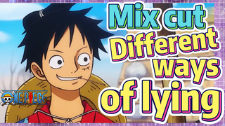 [ONE PIECE]   Mix cut |  Different ways of lying