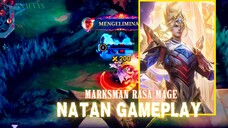 Pakek Natan di rank jaminan win di late game‼️