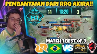 PEMBANTAIAN DARI RRQ AKIRA KE MENA!! BENER2 DI BANTAI ABIS2AN MATCHNYA CEPET BGT!! MATCH 1 BO 3