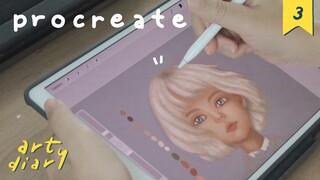 กลับมาวาดรูปใน IPAD แล้วนะ✍🏻 | art diary #3