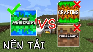 Mình Phát Hiện Game Mới Giống Hệt | CRATING AND BUILDING NHÁI MINECRAFT TRIAL | Trên Di Động..!!