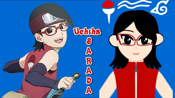 Sarada Uchiha Chibi Version β€οΈ Chubby kawaii