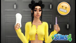 PERIOD HORROR STORY - on my boyfriends bed...awks | PUBERTY | SIMS 4