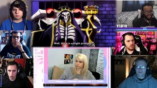 Overlord season 1 episode 1 reaction mashup