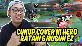 BISA STUN 5 LAWAN DAN HIT 3 LAWAN SEKALIGUS, HERO PALING GAMPANG SAVAGE - Mobile Legends