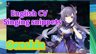 English CV Singing snippets