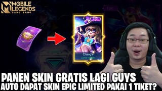 YUK PANEN SKIN EPIC LIMITED GRATIS DI SURPRISE BOX 2022 MOBILE LEGENDS