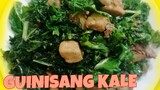 Guisadong Kale sa manok / Sautéed Kale with chicken / pinoy Style/   jazz cooking hour