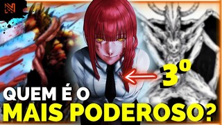 TOP 5 DEMÔNIOS MAIS FORTES DE CHAINSAW MAN