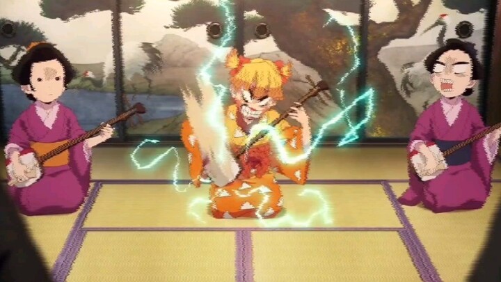 【鬼灭之刃】⚡电音小王子，雷呼的正确用法⚡