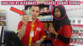 PRANK GOKIL DAN LUCU ! BICARA BAHASA INGGRIS DI ALFAMART WKWK