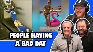 PEOPLE HAVING A BAD DAY | Fail Compilation 2023 REACTION | OFFICE BLOKES REACT!!