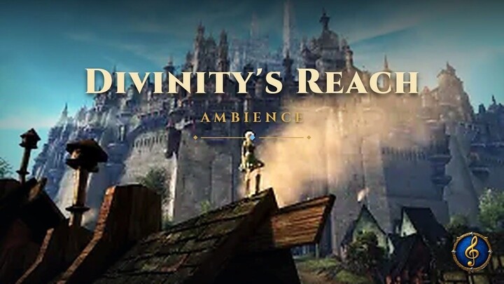 ️ Divinity's Reach City Ambience — Relaxing GW2 Music for Sleep & Study