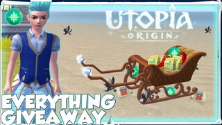 Best Giveaway | Sleigh Raffle | Utopia:Origin(Closed)