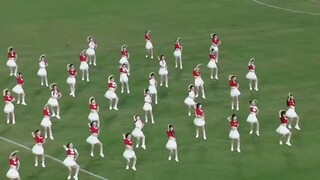 苏超中场啦啦队跳单依纯纯妹妹💃 2025.8.16苏超无锡vs徐州