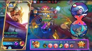 JUNGLE MINSITTHAR DESTROY MARTIS / FRANCO COMBO (WATCH FULL VIDEO)...MLBB