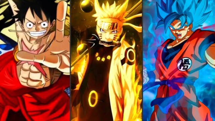Luffy, Naruto, and Goku—who’s the real glutton?