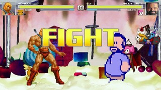 AN Mugen Request #2068: He-Man & Torchic VS Billy Mays & Charlotte