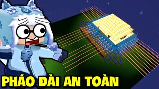 BẠN PHẢI XÂY PHÁO ĐÀI AN TOÀN TRƯỚC KHI TRỜI TỐI NẾU KHÔNG MUỐN BỊ ZOMBIE ĂN THỊT TRONG MINI WORLD