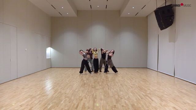 Le sserafim "Spaghetting" (Member Ver.) Dance Practice