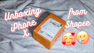 Unboxing iPhone X from Shopee Philippines 2021