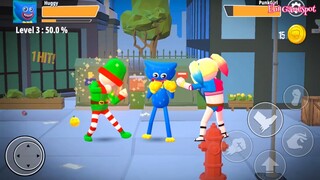 Huggy Wuggy Petinju Jalanan Dikeruyuk Ama Penom - Game Street Fight Punching M0n$t3r @Ebi Gamespot
