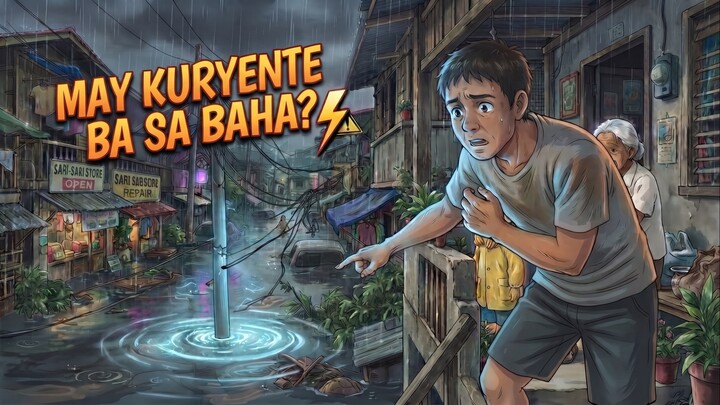 Paano Malalaman Kung May Kuryente sa Baha? (TAGALOG ANIMATION VIDEO)