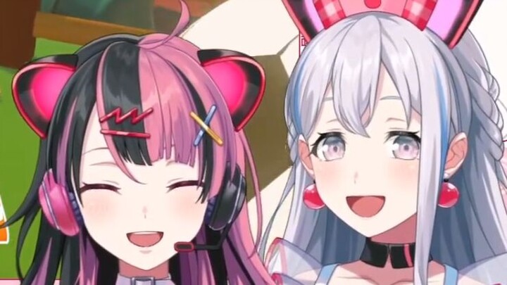 [Double Cuties on a Trip] After falling, the two had perfect synchronization, and in the end, there 