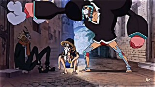 Luffy kalau jongkok demage nya keren yaa ONE PIECE