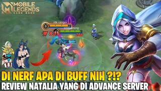 REVIEW NATALIA YANG HANYA BISA 1X SILENCE - APAKAH BENAR DI NERF? ATAU DI BUFF? MOBILE LEGENDS