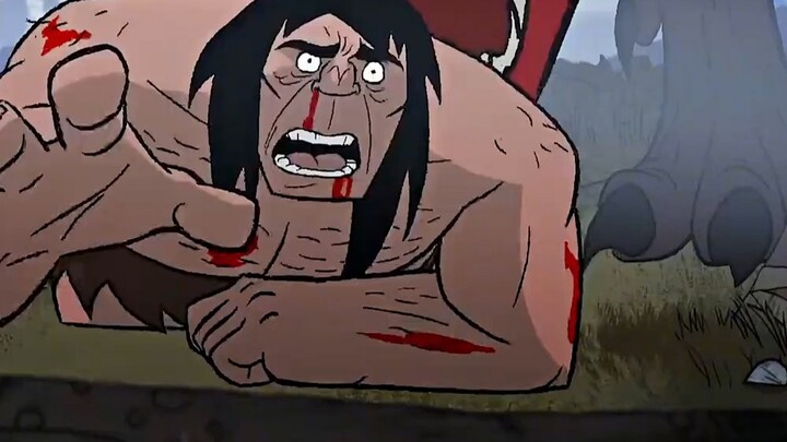 A man and a dragon reunited after a long separation, but unexpectedly a third party appeared