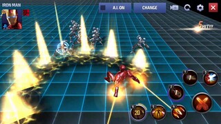 MARVEL FUTURE FIGHT - IRON MAN CLASSIC SUIT COMPLETE MOVESET