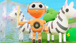 Puzzle animation: Taiyi takes you to meet zebras