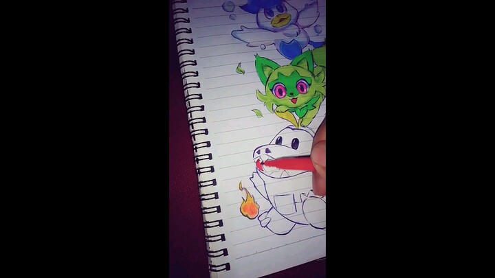 drawing pokemon