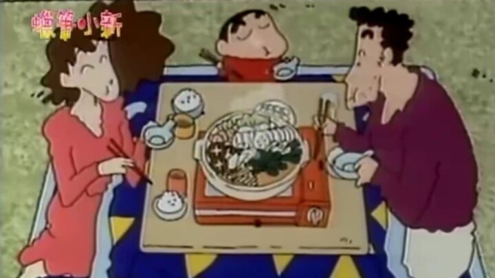 【Crayon Shin-chan】Tập này gia đình Shin-chan ăn lẩu thật đầm ấm, Shin-chan còn muốn ăn lại món mà cậ
