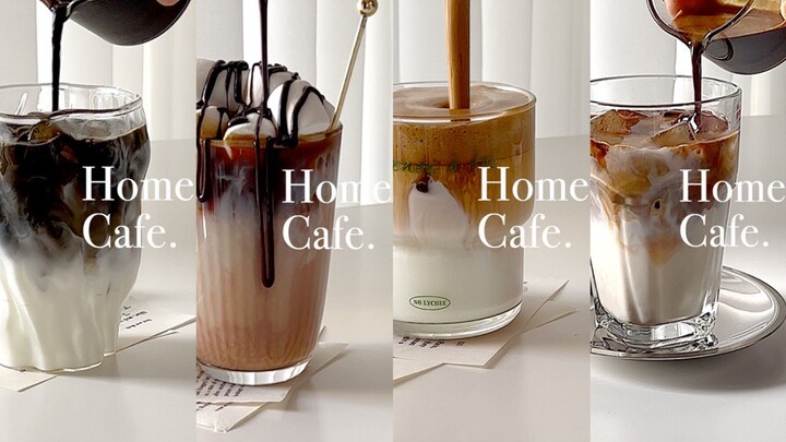 Home Cafe | Immersive Coffee Making | 4 Daily Coffees for a Working Professional