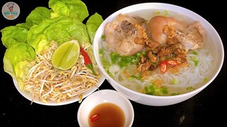 Cách nấu HỦ TIẾU GIÒ HEO nhanh cấp tốc nhưng vẫn đậm đà, thơm ngon | Bếp Của Vợ