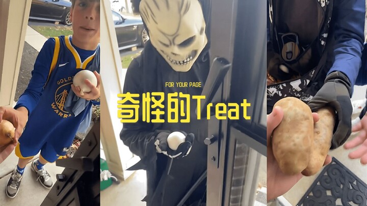 Di Halloween, berikan apa saja selain permen 🥔🧄🍝