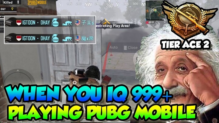 KETIKA IQ 999 BERMAIN PUBG MOBILE DAN INI YANG TERJADI - PUBG MOBILE