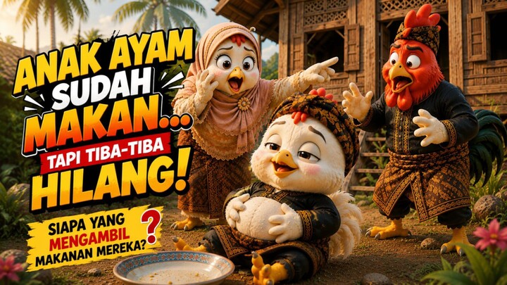 anak ayam sudah makan tapi makanan nya hilang๐ฒ|part 2