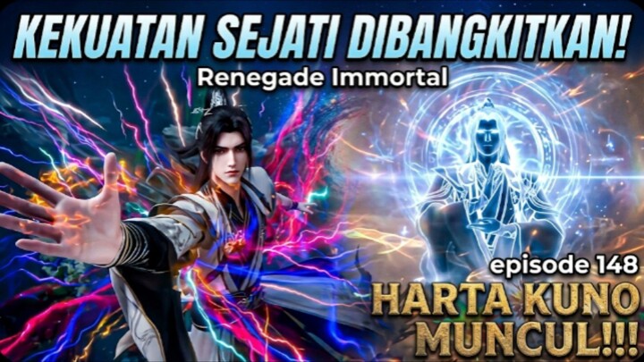 WANG LIN MENEMUKAN HARTA LANGKA🔥!! | RENEGADE IMMORTAL EPISODE 148