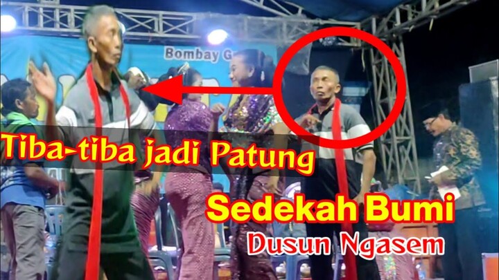 Kesenian Tayub dalam Rangka Sedekah Bumi Dusun Ngasem.